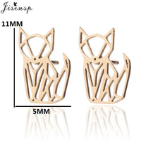 Whimsical Animal Stud Earrings by Tail chasers