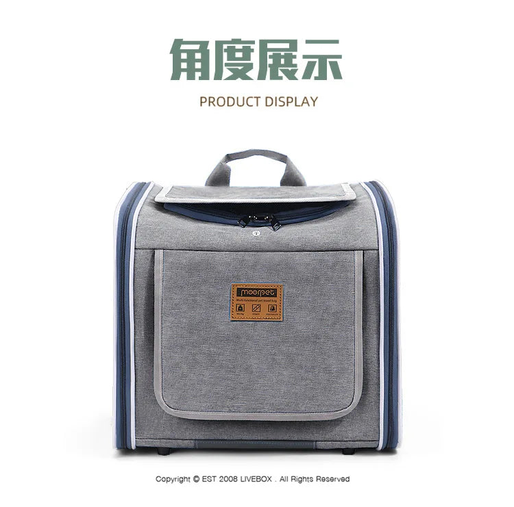 Stylish Nordic Pet Backpack