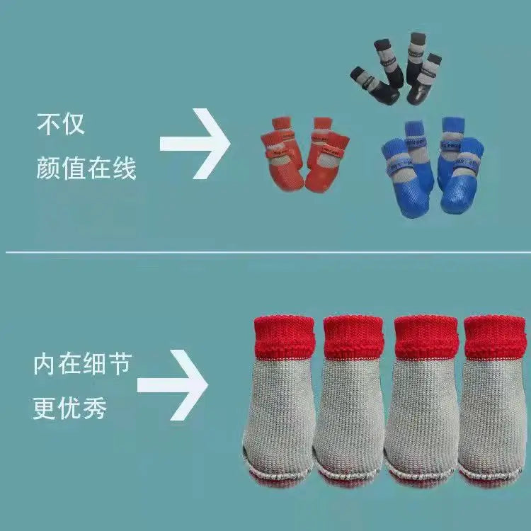 Winter Waterproof Dog Sport Boots