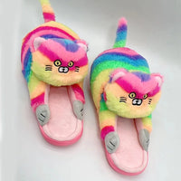 Cuddly Kawaii Cat Winter Slippers