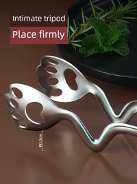Cat's Paw Multi-Functional Food Clip Tong - Stainless Steel Kitchen Tool