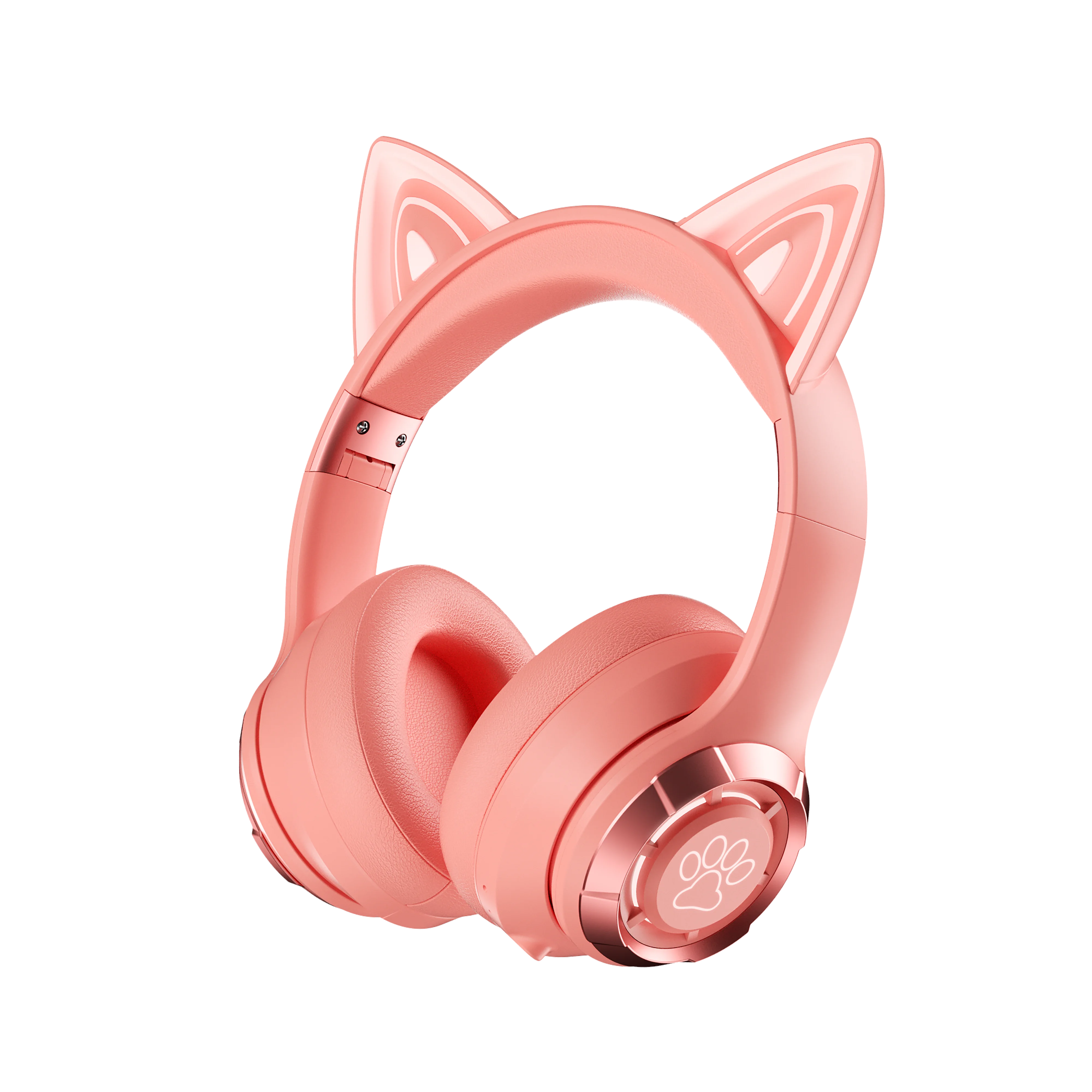 Cat Ear LED Bluetooth Headphones - Kids Wireless Gaming Headset