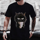 Black Cat Coffee Lover Tee