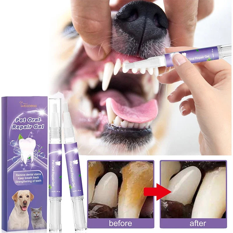 Pet Teeth Cleaning Pen - Oral Care for Dogs & Cats