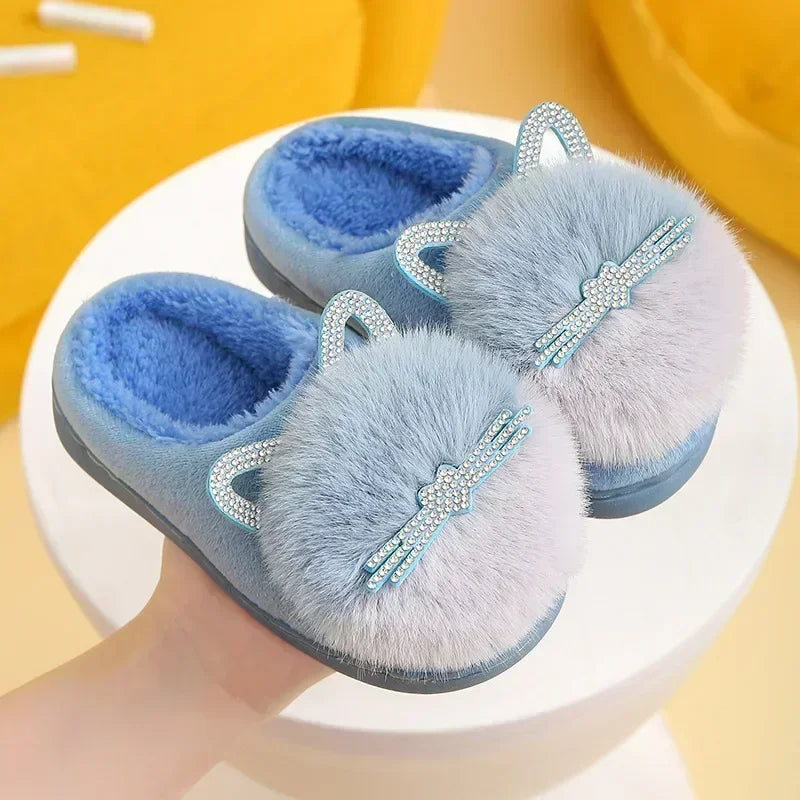Princess Cat Diamond Slippers