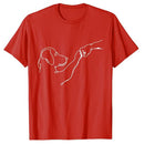 Dog Friendship Fist Bump T-Shirt