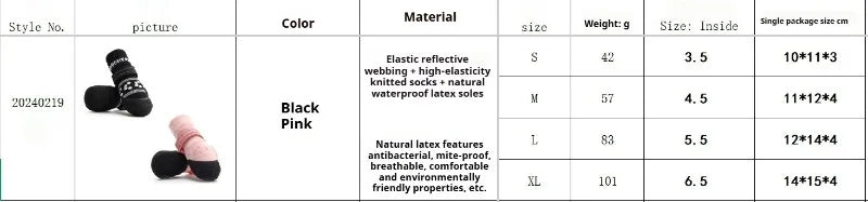 Waterproof Outdoor Dog Walking Shoes