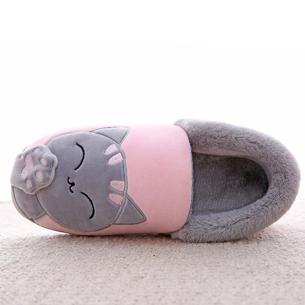 Women's Winter Cat Home Slippers