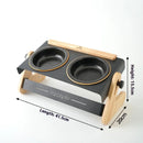 Elegant Chinese-Style Adjustable Pet Bowl by Tail chasers