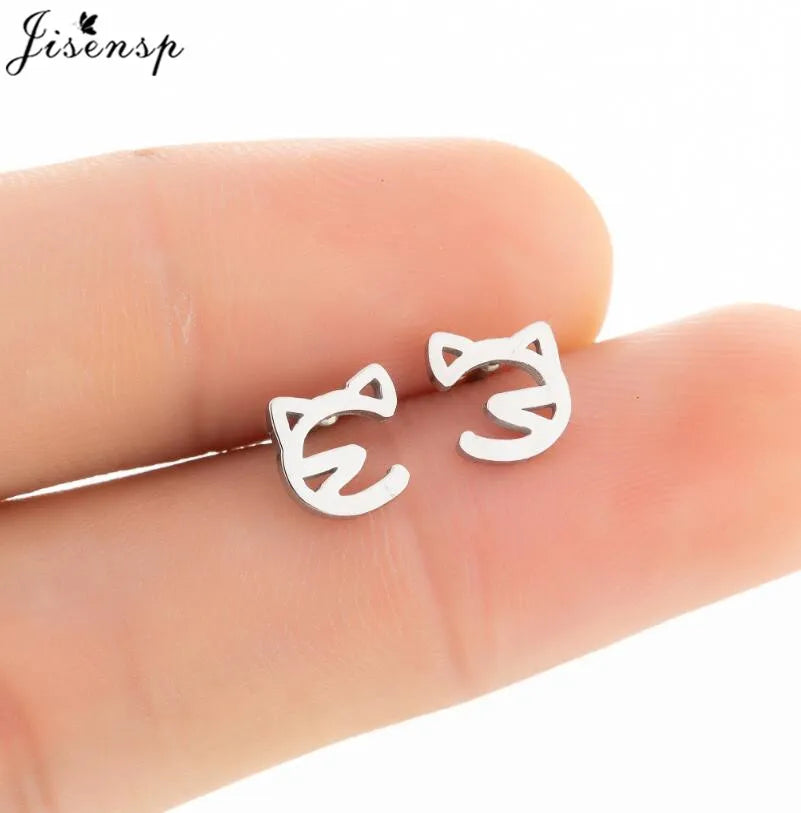 Whimsical Animal Stud Earrings by Tail chasers