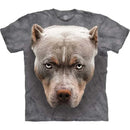 Cute Dog Face 3D Graphics Tee