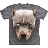 Cute Dog Face 3D Graphics Tee