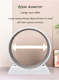 Large Exercise Wheel for Active Cats