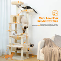 Spacious Multi-Level Cat Tower