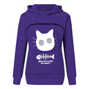 Pet Cuddle Pouch Hoodie - Carry Your Cat or Small Dog in Style