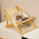 Cat Recliner Lounge - Portable Sisal Scratching Sofa