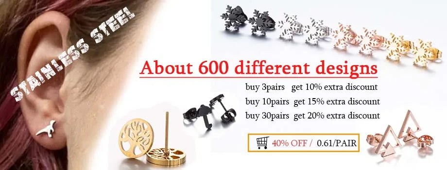 Dog Breed Cartoon Stud Earrings - Dachshund, Corgi & Chihuahua Designs