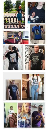 Sasquatch And Orange Cat T-Shirt