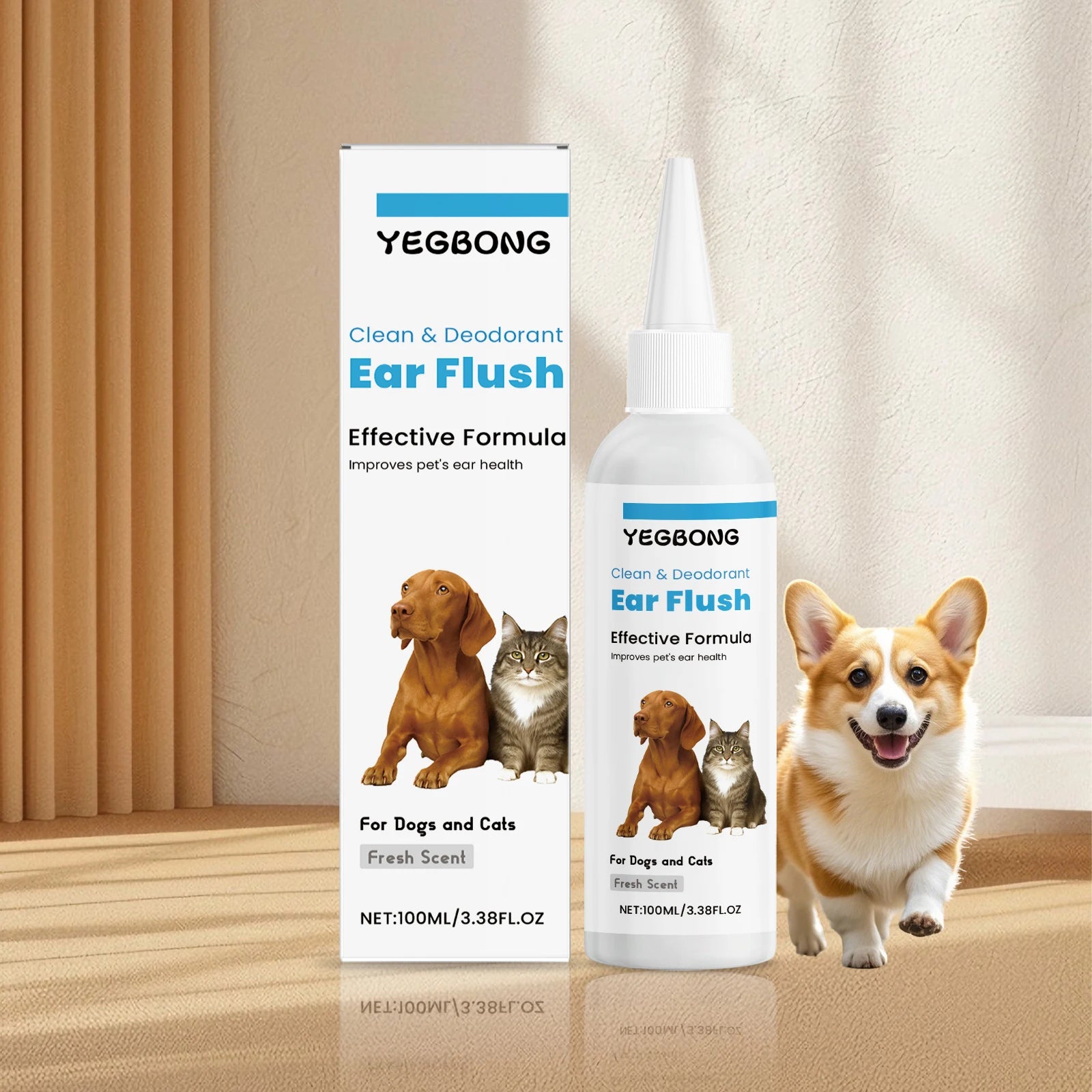 Gentle Pet Ear Cleaning Solution