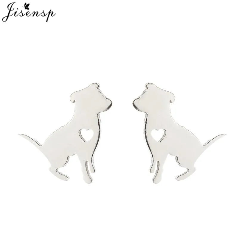 Whimsical Animal Stud Earrings by Tail chasers