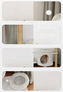 Three-Layer Cat Tree House - Multi-Level Scratching & Activity Center