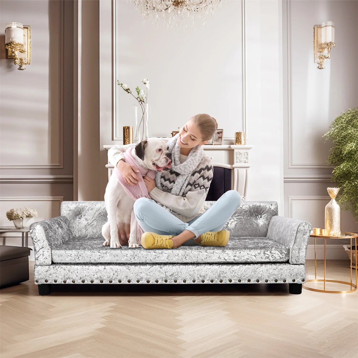 BingoPaw Large Dog Sofa Bed Deluxe