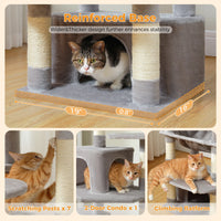 Spacious Multi-Level Cat Tower