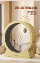 Cat Mute Treadmill Solid Wood Exercise Wheel