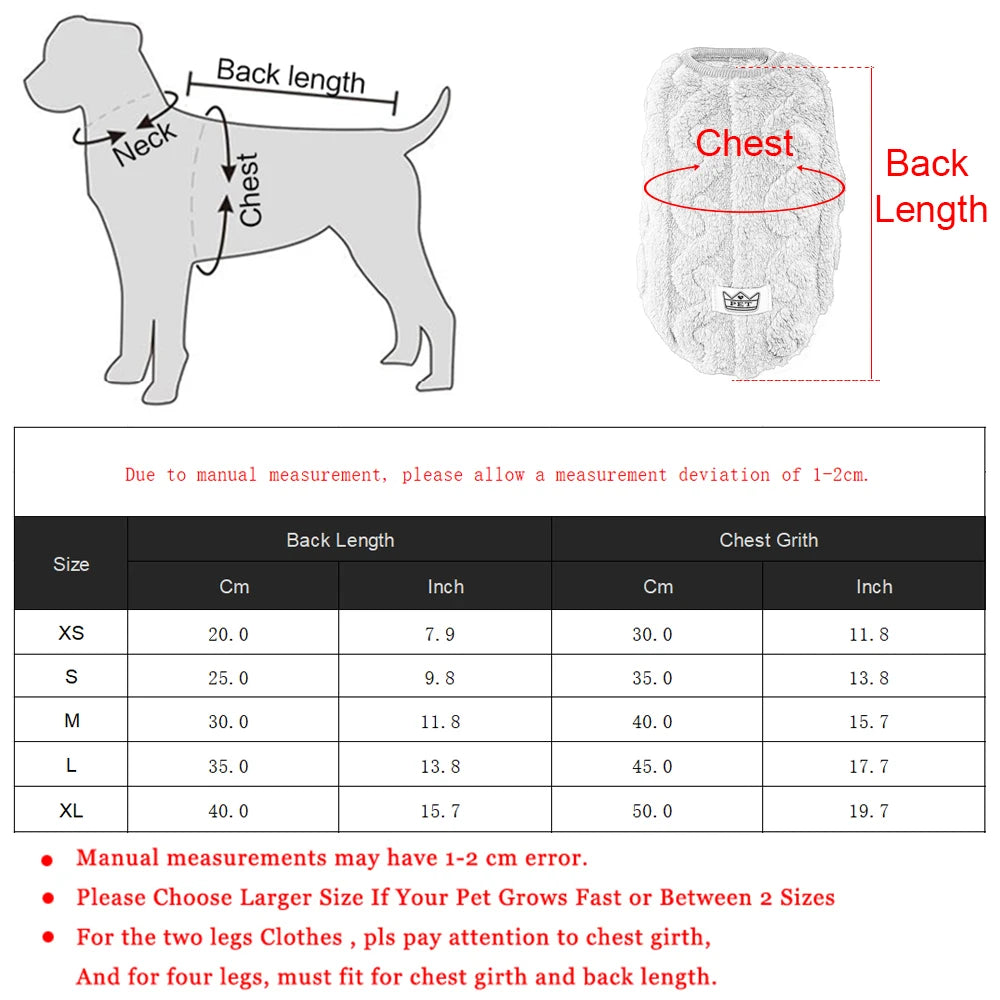 Cozy Fleece Pet Sweatshirt by Tail chasers