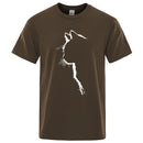 Cool Cat Print Men's T-Shirt