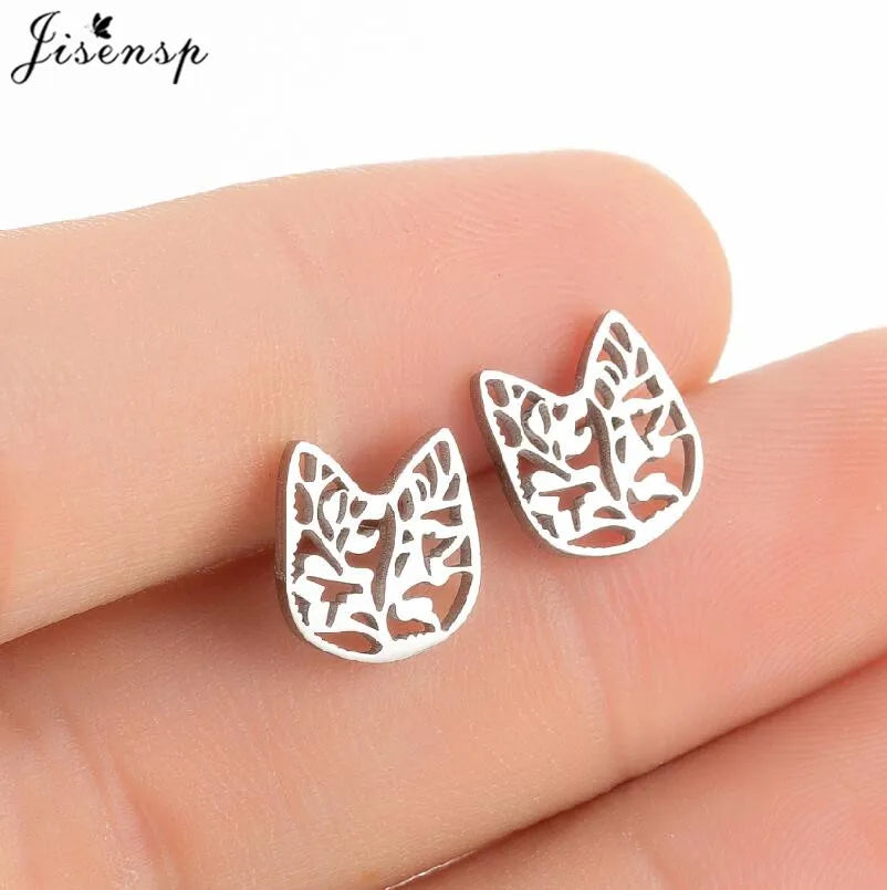 Whimsical Animal Stud Earrings by Tail chasers