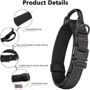 Tactical Dog Collar, Pet Dog Collar, Military Dog Collar Adjustable Dog Training Collar With Quick-release Buckle by Tail chasers