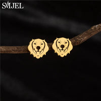 Dog Breed Cartoon Stud Earrings - Dachshund, Corgi & Chihuahua Designs