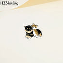 Cartoon Pet Acrylic Lapel Pin - Dogs & Cats