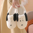 🐕 Snoopy Kawaii Plush Slippers - Nostalgic Winter Warmth for Peanuts Lovers