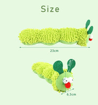 Catnip Caterpillar Chew Toy