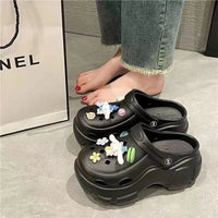 🌸 Cinnamoroll Platform Sandals - Kawaii Thick Sole Summer Paradise for Women