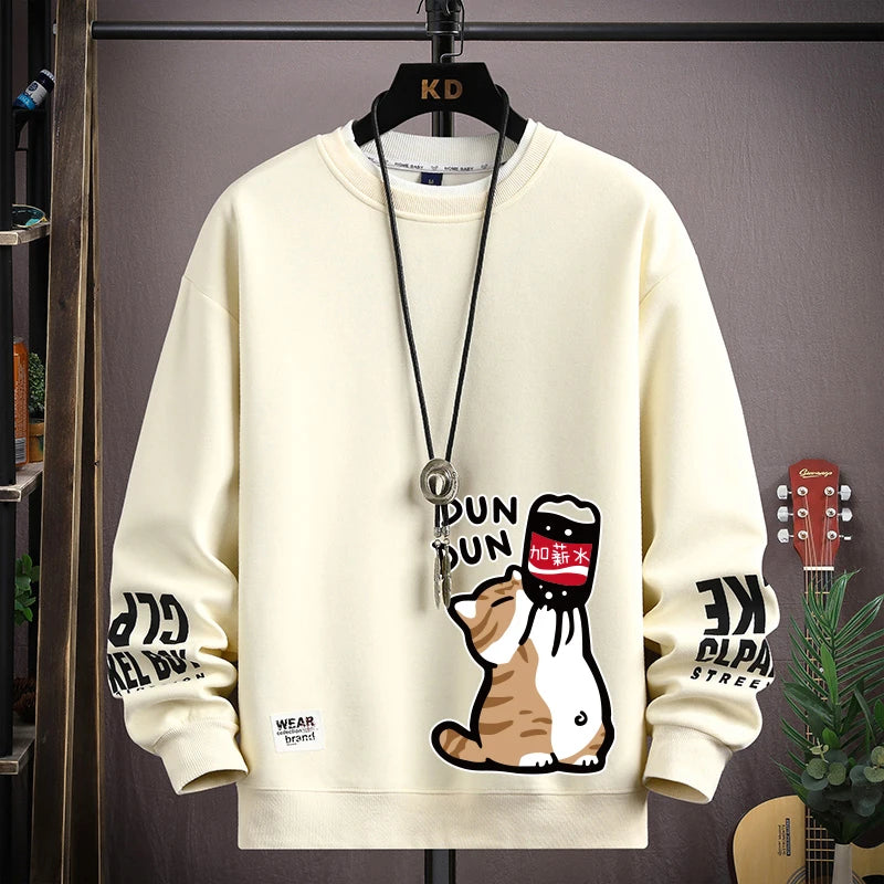 Cartoon Cat Long Sleeve