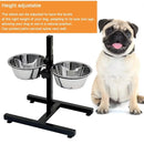 Adjustable Heavy-Duty Bowl Stand by Tail chasers