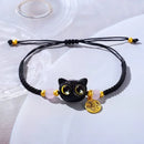 Cartoon Cat Charm Bracelet - Y2K Style