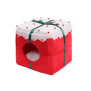 Christmas Cat Dog Bed