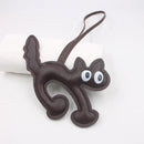 Leather Pet Keychain - Adorable Dog & Cat Charm