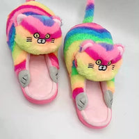Cuddly Kawaii Cat Winter Slippers