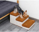 Foldable Pet Climbing Ladder - Anti-Slip Dog Stairs with Storage