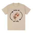Cat Awakening Behavior Meme T-Shirt