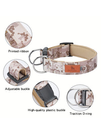 Tactical Buckle Dog Collar by Tail chasers
