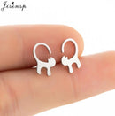 Whimsical Animal Stud Earrings by Tail chasers