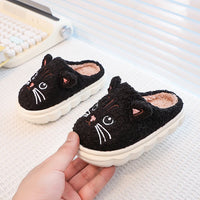 Cozy Winter Cat Slippers