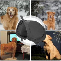 Professional Dog Noise Reduction Earmuffs - Hearing Protection for Anxious Pets by Tail chasers