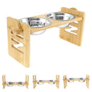 Bamboo Elevated Bowl Stand by Tail chasers